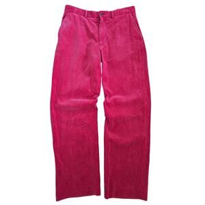 Vintage Polo Ralph Lauren Red Corduroy Straight Leg Pants 32/20